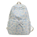 Genérico Juveniles Mochila Escolar Mochilas Informal de Gran Capacidad para Colegio Bandolera Ordenador Portatil Para De Primaria Instituto Wonderful Regalos (Blue, One Size)