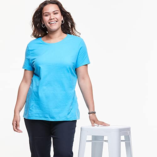 Image of Hanes Women's T-Shirt - Just My Size Cotton Tee - Plus Size Tee