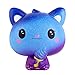 Bagima Jouet Squishy Rebond Lent Crème Glacée Chat Poupée Squeeze Jouet Squeeze Stress Reliever Décompression Jouets Kawaii Squishies Collection Cadeau pour Enfants et Adultes