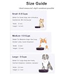 LE TAUCI Dog Bowls Slow Feeder Ceramic, 1.5 Cup Slow Feeding Bowl for Small and Medium Breed, Puzzle Dog Food Bowl for Fast Eater, Maze Purple - Image 4