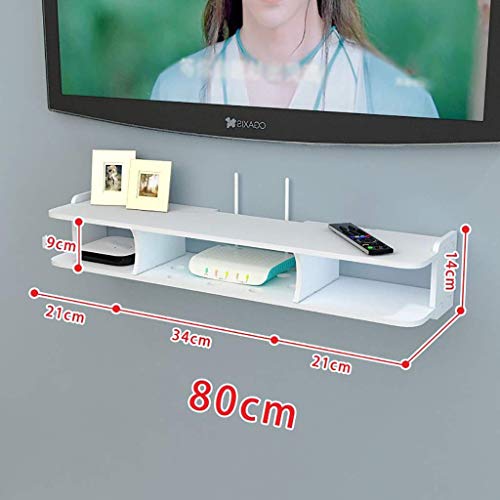 Schwimmende Regale Wand-TV-Schrank/WiFi-Router-Rack/Speicher-Rack CD/DVD-Player/Projekt