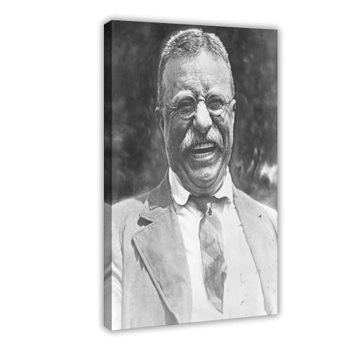 Toile Theodore Roosevelt pour décoration murale de bureau et bureau à domicile