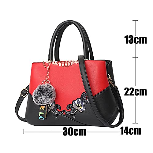 NIYUTA Donna Borse a mano moda PU Borse a tracolla...