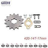 3. Das Kettenrad ist auf allen Arten von Offroad- und Straßenmaschinen zu finden, einschließlich Pitbike, Quad, Offroad-Fahrzeug, Gokart usw.