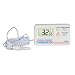 Digital Freezer Fridge Thermometer, LCD Display Refrigerator Thermometer with Digital Alarm