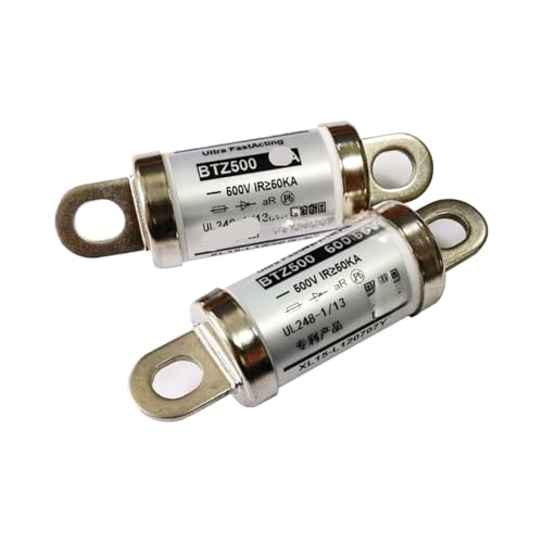 Fusible BTZ500 100A cartouche de protection 500V pour tableau électrique et réseau industriel