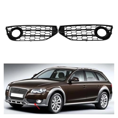 Rejillas parachoques para A4 B8.5 Allroad con cubierta antiniebla 4