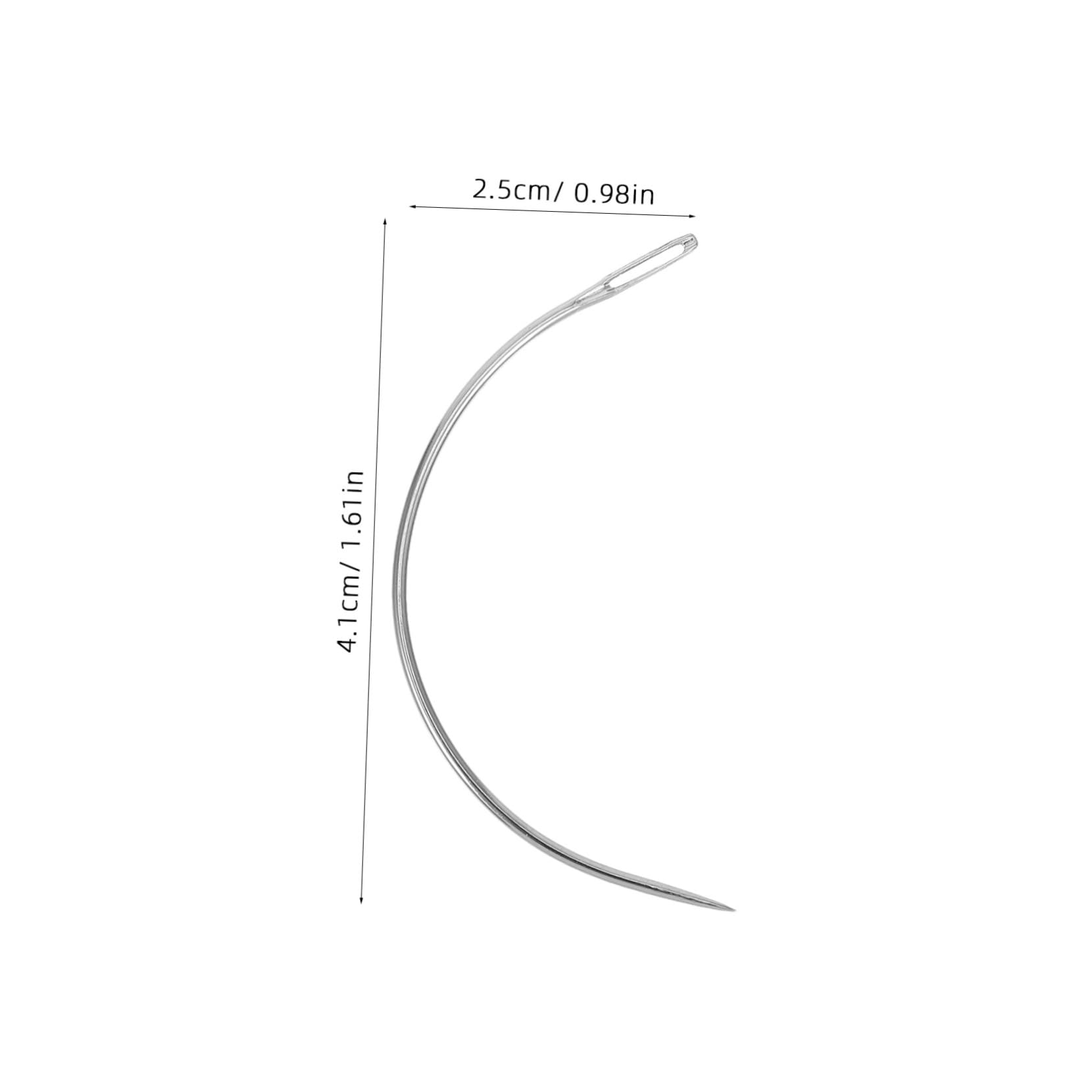 SOLUSTRE Professional Upholstery Needle Curved Needles Hand Sewing Needles Tapestry Needles Set for DIY Crafts