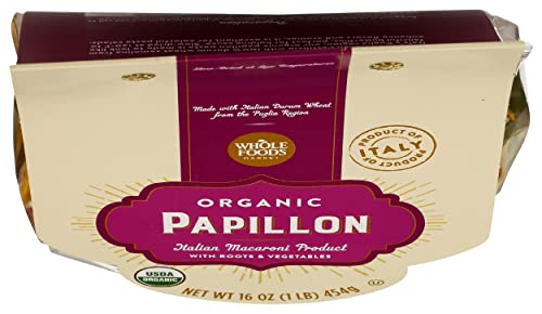 Whole Foods Market, Organic Pasta, Papillon With Roots & Vegetables, 16 Ounce #TOP4