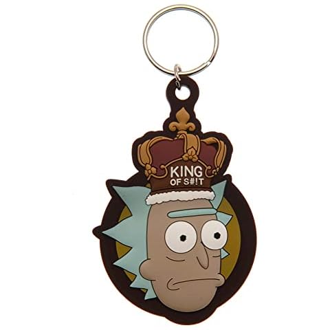 Pyramid International Rick and Morty Rubber Keyring Cover