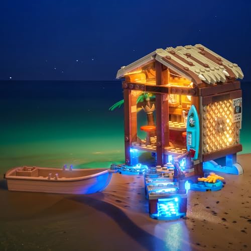 BrickBling LED Light Only, Compatible with Lego Windmill Village Hut 75636-Not Come with Model
