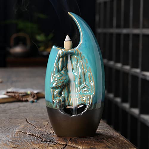 Brûleur d'encens backflow cascade pour un salon zen et relaxant - 3