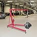 LpqOxnm Folding Hydraulic Crane, 4409lbs Cherry Picker Engine Hoist Lift Heavy Duty Hydraulic Shop Crane Engine Motor Hoist with 4 Adjustable Position for Automotive Repair Shops Workshops Warehouses