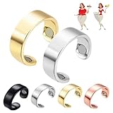 JEHITM Olux Ring - Magnetic Weight Loss Ring for Women and Men - Acupressure Therapeutic Ring for Lymphatic Drainage and Detox (B)