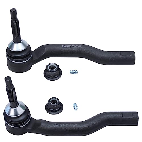 Image of Detroit Axle - 8pc End Suspension Kit for Ford 2013-2020 Fusion Lincoln MKZ, Front 2 Lower Control Arms w /Ball Joints 2 Outer Tie Rods 4 Front Rear Sway Bars 2014 2015 2016 2017 2018 2019 Replacement