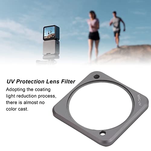 UV Protection Lens Filter, Small and Portable HD Multi Layer Coating MCUV Lens Filter for DJI Action 2 Camera Lens Replacement Filter - Image 3