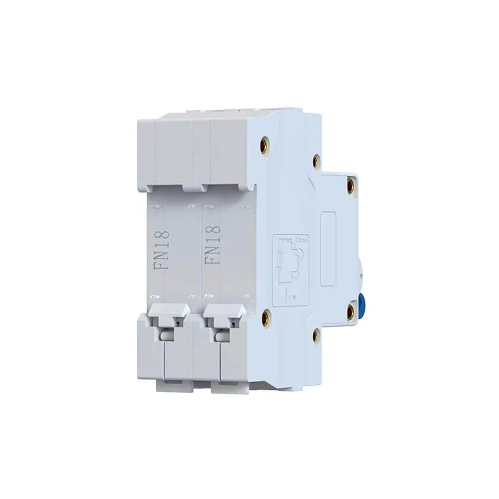 Interruttore automatico magnetotermico MCB DZ47-63 230V 400V 1P 2P 3P 4P 6A 16A 32A 40A 50A 63A(2,10A)