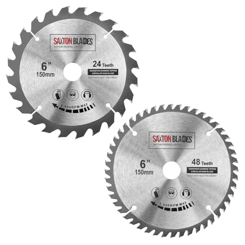 [MATERIALE] - Corpo lama in acciaio completamente temprato – Offre precisione and resiste a flessione e deformazione for true cuts. Tungsten carbide denti offrono eccellente resistenza all'usura e al calore. L'angolo di taglio positivo consente una rimozione rapida ed efficiente di trucioli e residui