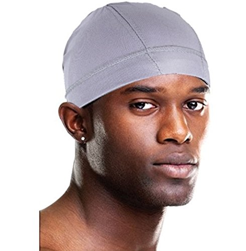 Titan Classic Spandex Dome Cap Grey #11161