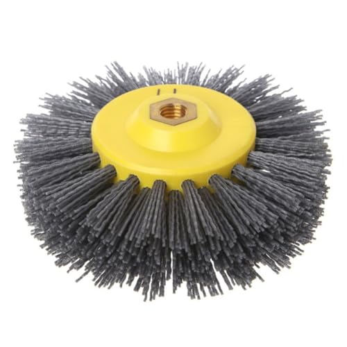 Brosse de polissage en nylon argenté élimination poussière pour nettoyer vos pièces après usinage