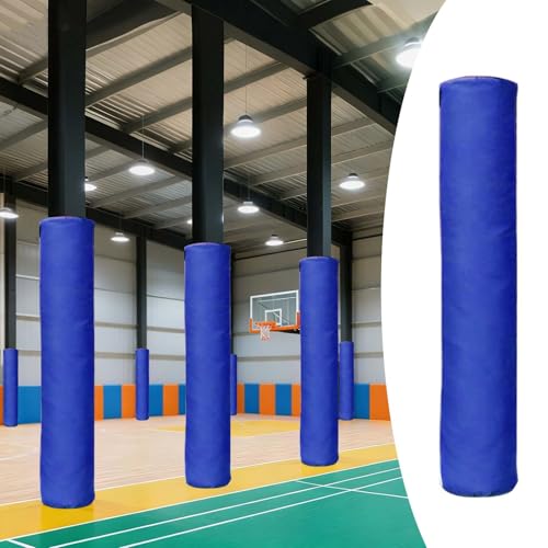 Manchons de protection pour poteaux de terrain de sport et de basket avec coussinets adhésifs