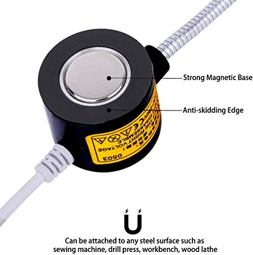 image for EVISWIY Sewing Machine Light LED Lighting (30LEDs) 6 Watt Multifunctio