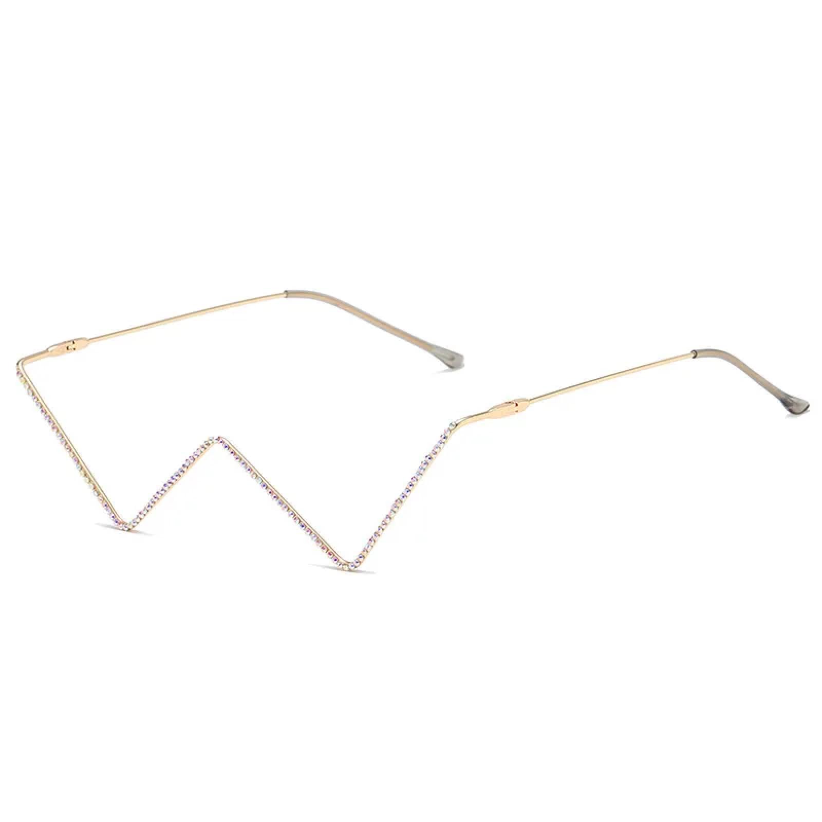 Monture lunettes de soleil femmes et hommes au design monopièce avant-gardiste