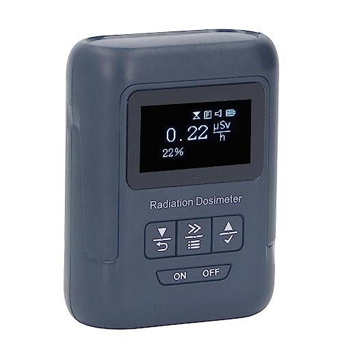 Dosímetro de Radiação Portátil Monitor de Radiação Nuclear Detector de Raios X Alarme de Dose Nuclea