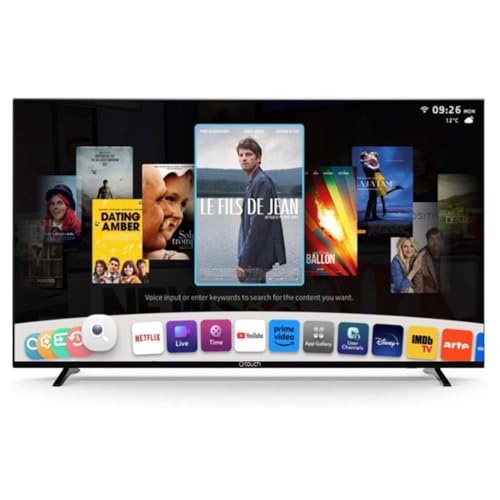 Q-touch Televisión Pantalla 32 Pulgadas Smart TV HD QT32W24