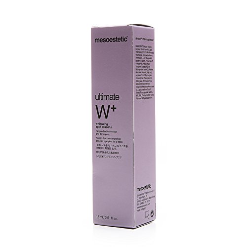 Ultimate W+ Whitening spot eraser for Melasma, Brown Age Spots- 15ml by Mesoestetic