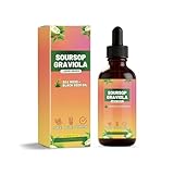 Corossol Graviola Liquide, Soutien immunitaire et intestinal, 60 ml, sans sucre ni gluten,1PCS
