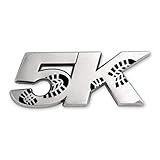 PinMart 5K Run Walk Metal Lapel Pin Accomplishment Gift for Runner – 1 Piece