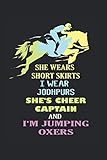  She Wear Short Skirts I Wear Jodhpurs Shes Cheer Captain And Im Jumping Oxers Kalender 2021: Pferd Terminplaner 2021 Mit Uhrzeit Pferdkalender Lustig ... Wochenplaner 2021 Buch Wochenplaner