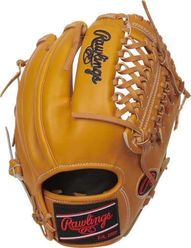 Rawlings | Heart Of The Hide Baseball Glove | R2G - Narrow Fit | Advanced Break-In | 11.75" | Modified Trap-Eze Web | Left Hand Throw #TOP4