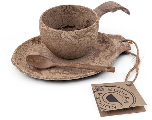 KUPILKA 食器セット クピルカ ギフトボックス ブラウン 295-28244/3728034