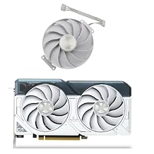 CF1010U12D 95MM DC12V 0.45A 6Pin GPU Fans for ASUS GeForce RTX 4070 Dual OC White Graphics Card Cooling Fan Fan-B