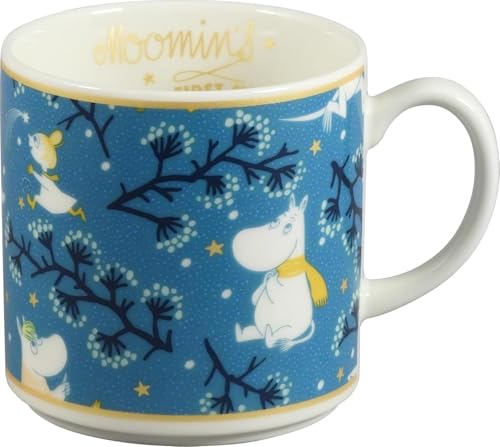 Moomin (���[�~��) �N���X�}�X �}�O�J�b�v �傫�� 350ml ���a9×9cm first snow ���[�~�� �G�� �O�b�Y ���� �M�t�g �a���� �H�� ���{�� �e�B�[���u���[ mm8602-11