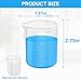 4pcs Laundry Detergent Cup,Laundry Detergent Measuring Cup,Laundry Measuring Cup,Washable Detergent Cup for Liquid Detergent,Silicone Laundry Measuring Cup,No More Mess or Leaks,for Laundry Room