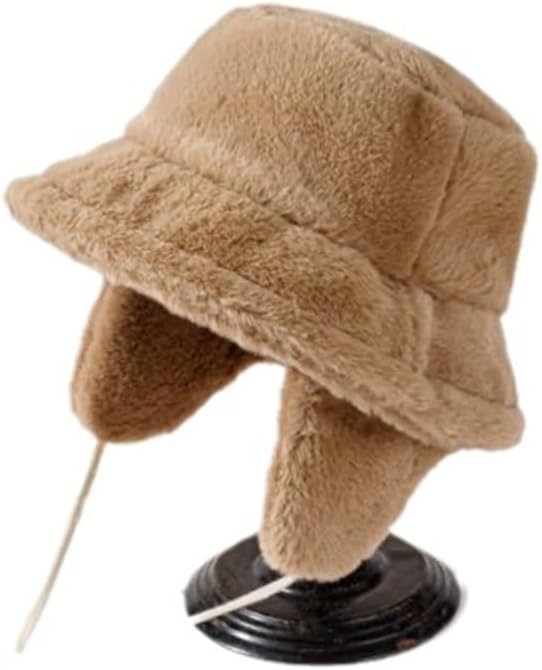 Detachable Winter Warmth Ear Protection with Tie Up Lei Feng Hat and Cold Hat for Men and Women(D)