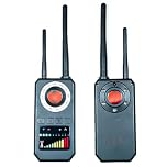 Detector profesional para dispositivos espía, micrófonos ocultos, cámaras y localizadores GPS – Portátil de alta sensibilidad para detectar señales inalámbricas, interceptores GSM WIFI GPS (AK)