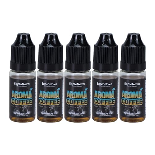 Kit de burbujas de cóctel sabor café ExploNova de 10 ml pack de 5 viales para ahumador 1
