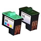 kompatibel zu Lexmark 16 & Lexmark 26