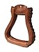 Showman Â® Pony Leather Wrapped Stirrups (Medium)