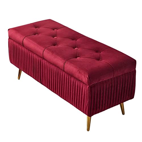 Banc de rangement rectangulaire pour optimiser l'espace et ranger la maison