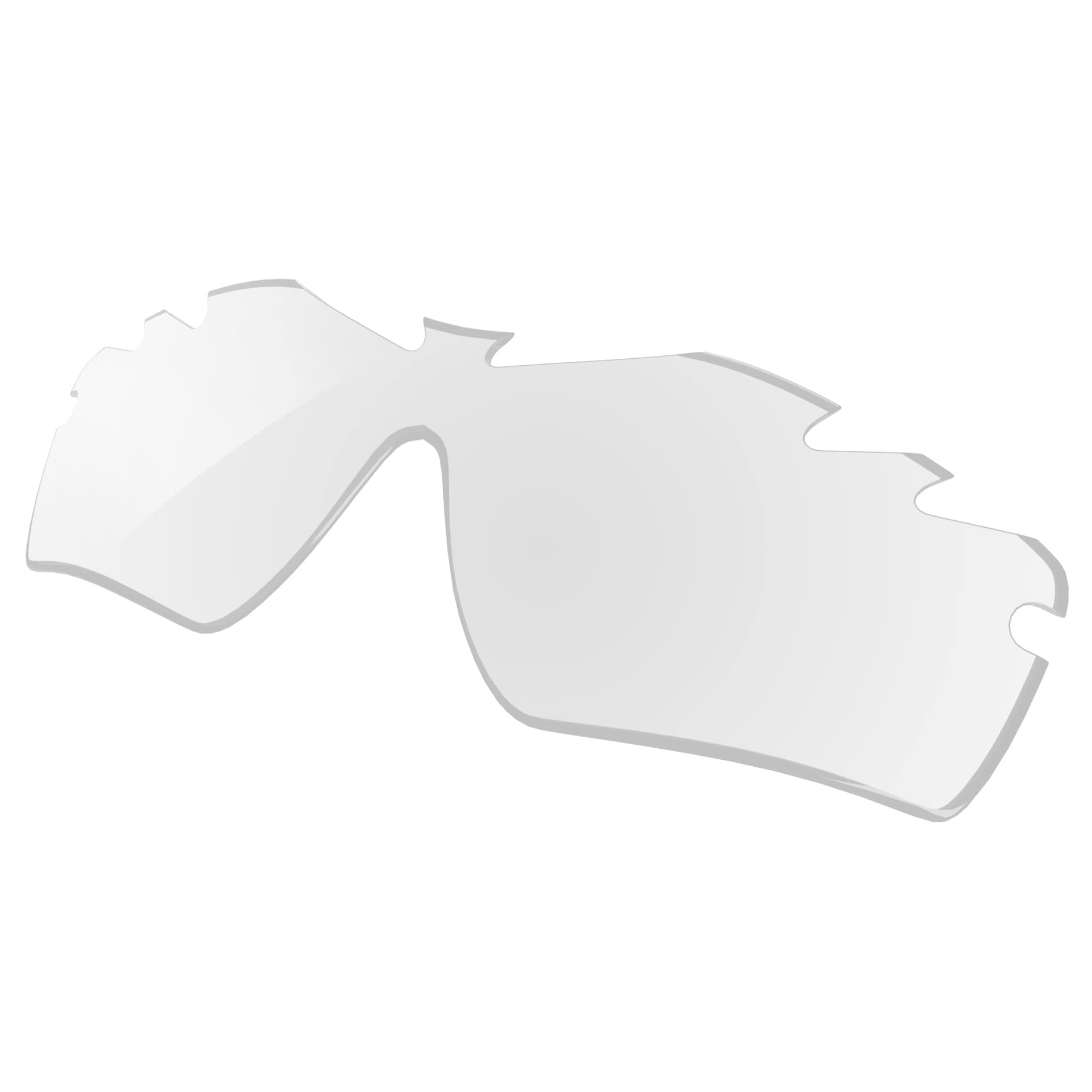 Galvanic Replacement Lenses for Oakley Radar Path Vented Sunglasses - Clear Non-Polarized