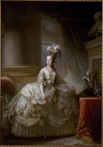 Carteles de María Antonieta decoran despachos elegantes con lienzos clásicos de 60x90