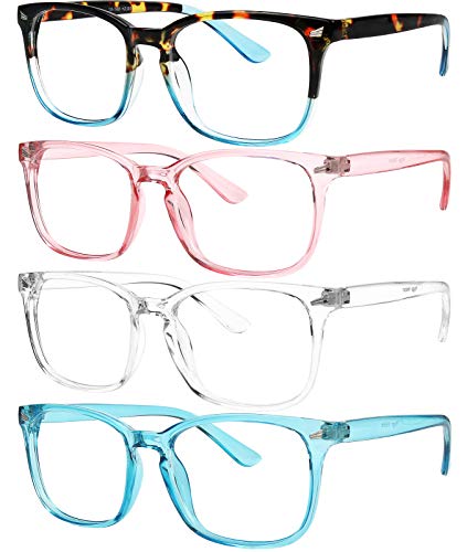 Image of Yogo Vision Blue Light Blocking Computer Glasses Anti Glare Reduce Eyestrain Eyeglasses for Men and Women