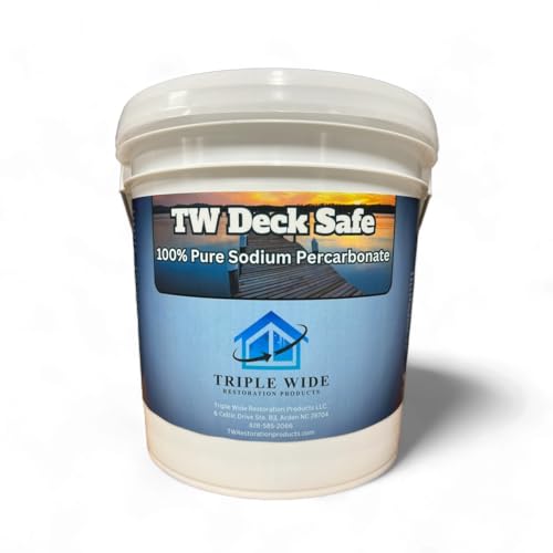 Triple Wide TW Deck Safe - 100% Sodium Percarbonate