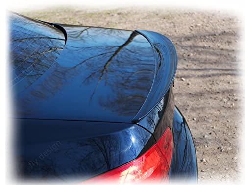 Fly Design 70211 Becquet arrière adapté à la BMW Série 3 Coupé E92, aileron arrière, lèvre de Spoiler pour Le réglage de la Voiture, Style High-Kick, Plastique ABS, Non Peint Cover