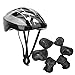 Petyoung Protectores de Patinaje sobre Ruedas Transpirables para Adultos Equipo de Protección con Casco Rodilleras Coderas Guantes Patineta de Ciclismo
